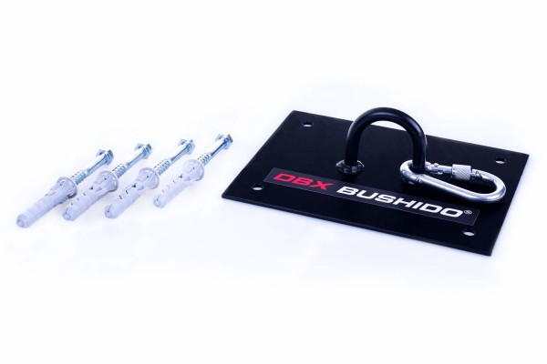 BUSHIDO Mocowanie Sufitowe 15 x 20cm Wzmocnione do 150kg Czarne