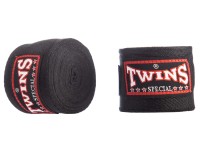 Owijki TWINS Bandaże Bokserskie CH-1 Czarne 5m (bawełniane)