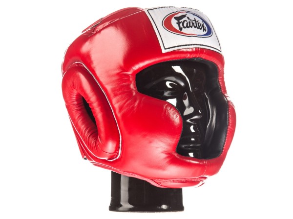 FAIRTEX Kask Bokserski HG3 Full Coverage Czerwony