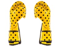 FAIRTEX Rękawice Bokserskie BGV14 Polka Dot Żółto-Czarne
