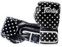 FAIRTEX Rękawice Bokserskie BGV14 Polka Dot Czarne