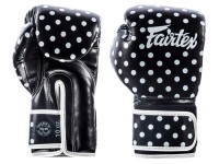 FAIRTEX Rękawice Bokserskie BGV14 Polka Dot Czarne