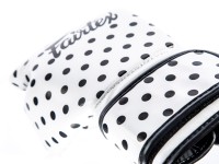 FAIRTEX Rękawice Bokserskie BGV14 Polka Dot Białe