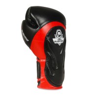 BUSHIDO Rękawice Bokserskie WRIST PROTECT 2 Czarno-Czerwone