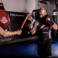 BUSHIDO Rękawice Bokserskie WRIST PROTECT 2 Czarno-Czerwone