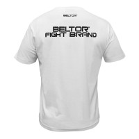 BELTOR T-shirt Fight Brand Classic Biały
