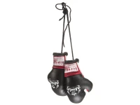 TOP KING Mini Rękawice Bokserskie - Zawieszki 01 Czarne