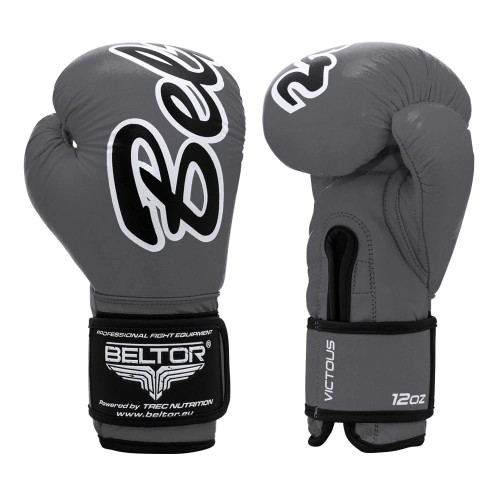 BELTOR Rękawice Bokserskie Victous Szare