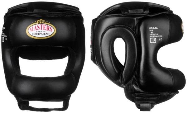 MASTERS Kask Bokserski Sparingowy z Osłoną Nosa KSS-5A