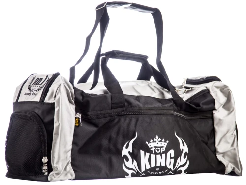 TOP KING Torba Treningowa do Sportów Walki TKGMB Czarno-Szara
