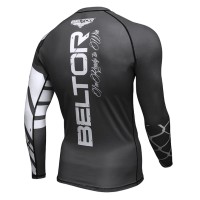 BELTOR Rashguard MMA Predator Czarno-Biały