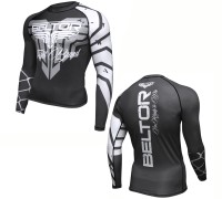 BELTOR Rashguard MMA Predator Czarno-Biały