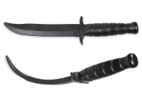 Nóż Gumowy Typu Combat (Miękki)