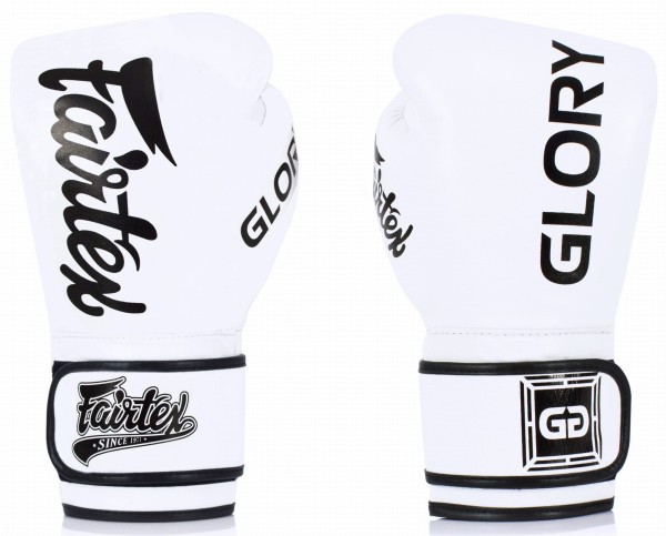 FAIRTEX Rękawice Bokserskie BGVG1 GLORY Białe