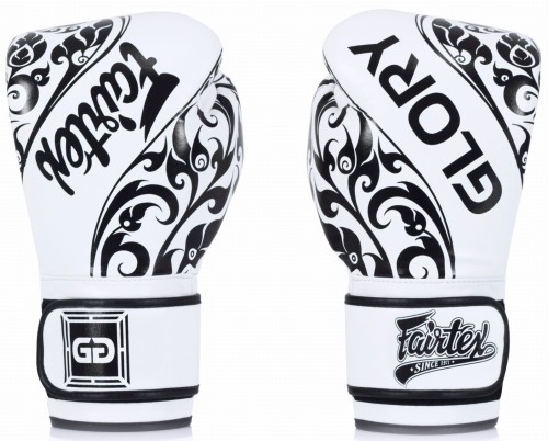 FAIRTEX Rękawice Bokserskie BGVG2 GLORY Białe