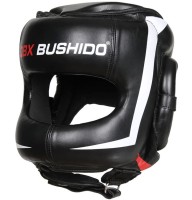BUSHIDO Kask Bokserski Sparingowy z Osłoną Nosa