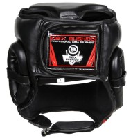 BUSHIDO Kask Bokserski Sparingowy z Osłoną Nosa