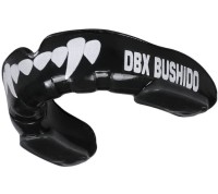 BUSHIDO Ochraniacz na Zęby Pojedynczy z Wzorem Kłów Czarno-Biały