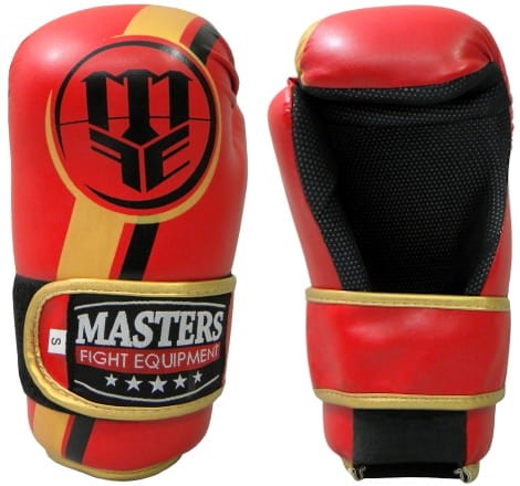 MASTERS Rękawice Otwarte ROSM-MASTERS Czerwone WAKO