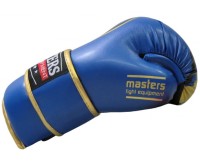 MASTERS Rękawice Otwarte ROSM-MASTERS Niebieskie WAKO