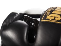 TOP KING Kask Bokserski Extra Coverage TKHGEC-LV Czarno-Biały