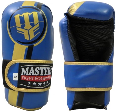 MASTERS Rękawice Otwarte ROSM-MASTERS Niebieskie WAKO