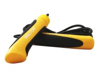 BELTOR Skakanka z Linką z Tworzywa PVC na Łożyskach (Czarna Linka)