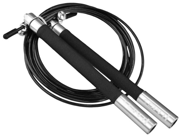 HMS Skakanka z Linką na Łożyskach SK54 Czarno-Srebrna