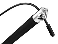 HMS Skakanka z Linką na Łożyskach SK54 Czarno-Srebrna