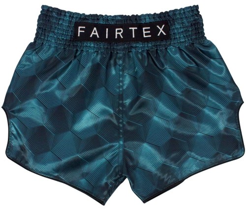 FAIRTEX Spodenki Muay Thai BS1902 Stealth Turkusowe