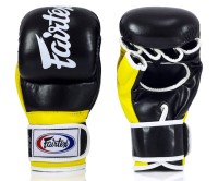 FAIRTEX Rękawice MMA / Krav Maga Sparingowe FGV18 Czarno-Żółte