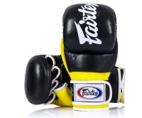 FAIRTEX Rękawice MMA / Krav Maga Sparingowe FGV18 Czarno-Żółte