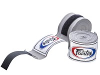 Owijki FAIRTEX Bandaże Bokserskie HW2 Szare 4,5m (elastyczne)