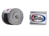 Owijki FAIRTEX Bandaże Bokserskie HW2 Szare 4,5m (elastyczne)