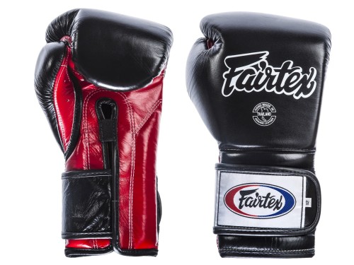 FAIRTEX Rękawice Bokserskie BGV9 Mexican Style Czarno-Czerwone