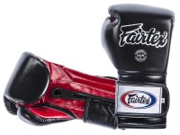 FAIRTEX Rękawice Bokserskie BGV9 Mexican Style Czarno-Czerwone