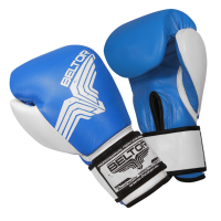 BELTOR Rękawice Bokserskie Pro-Fight Niebieskie