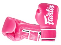FAIRTEX Rękawice Bokserskie BGV14 Różowo-Białe