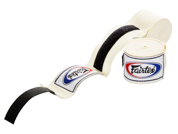 Owijki FAIRTEX Bandaże Bokserskie HW2 Kremowe 4,5m (elastyczne)
