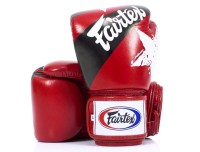 FAIRTEX Rękawice Bokserskie BGV1-N Nation Print Czerwone