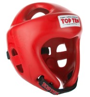 TOP TEN Kask Bokserski / Taekwondo Turniejowy KTT-1 COMPETITION FIGHT Czerwony WAKO