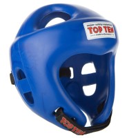 TOP TEN Kask Bokserski / Taekwondo Turniejowy KTT-1 COMPETITION Niebieski WAKO