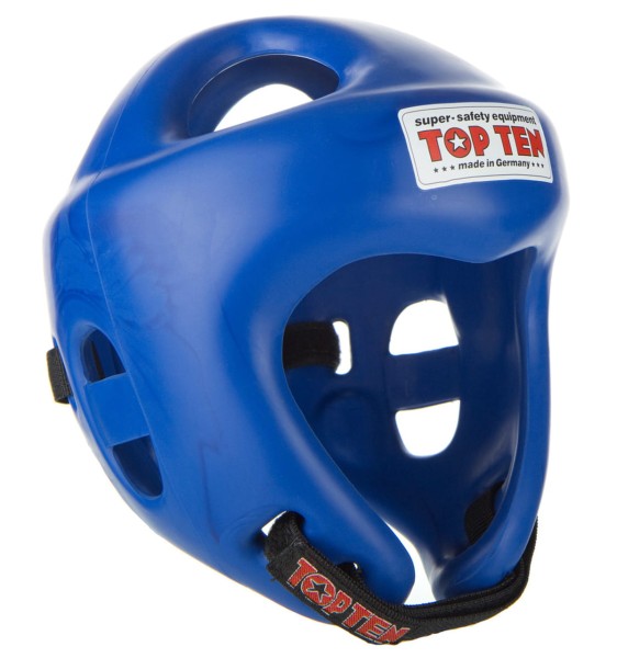 TOP TEN Kask Bokserski / Taekwondo Turniejowy KTT-1 COMPETITION Niebieski WAKO