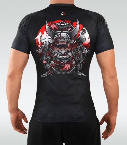 GROUND GAME Rashguard MMA Samurai 2.0 Krótki Rękaw
