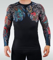 GROUND GAME Rashguard MMA Bushido 3.0