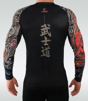 GROUND GAME Rashguard MMA Bushido 3.0