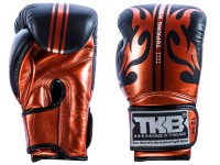 TOP KING Rękawice Bokserskie World Series Czarno-Miedziane