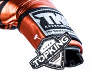 TOP KING Rękawice Bokserskie World Series Czarno-Miedziane