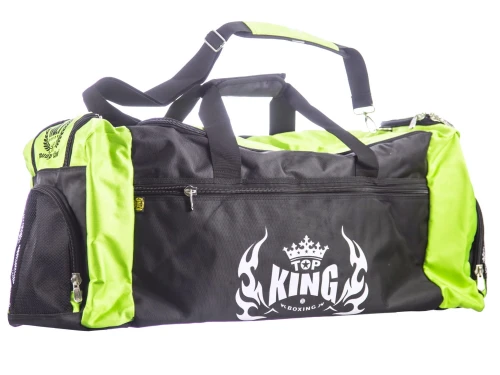 TOP KING Torba Treningowa do Sportów Walki TKGMB Czarno-Zielona