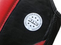 MASTERS Ochraniacze Piszczeli i Stopy NS-PU-FT Czerwone WAKO